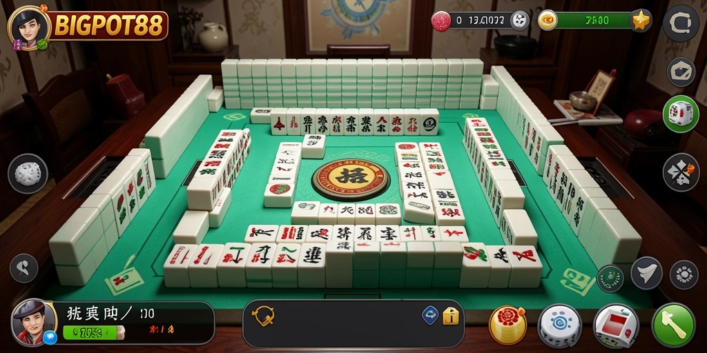 Screenshot menunjukkan gameplay Mahjong yang menarik dan seru.