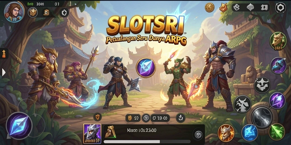 Tampilan gameplay SLOTSRI yang mendebarkan dan penuh aksi.